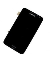 Front cover with LCD dispaly and touch screen Samsung Galaxy Note N7000 - black (original)