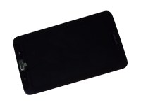 Front cover with touch screen and LCD display Samsung SM-T113 Galaxy Tab 3 7.0 Lite - black (original)