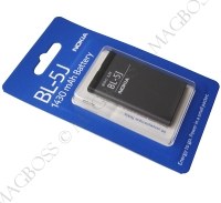 Battery BL-5J Nokia C3/ 5230 XM/ 5800 XM/ N900/ X1-00/ X1-01/ X6/ 5530x/ 200Asha/ 302Asha/ Asha 201/ Lumia 520 (original)