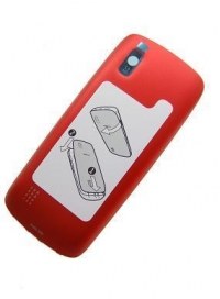 Cover battery Nokia 300 Asha - red  (original)