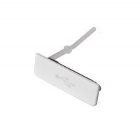 USB cover Sony ST27i Xperia Go - white (original)