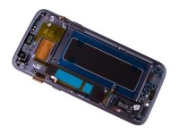 Touch screen display LCD Samsung SM-G935F Galaxy S7 Edge - black (original)