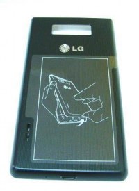 Cover battery LG P700 Optimus L7 - black (original)