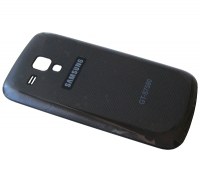Battery cover Samsung S7580 Galaxy Trend Plus - black (original)