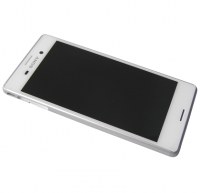 Front cover with touch screen and display Sony E2312/ E2333/ E2363 Xperia M4 Aqua Dual - white (original)