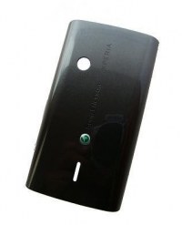 Battery Cover Sony Ericsson E15i Xperia X8 - black / silver (original)