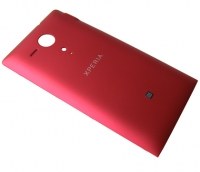 Battery cover Sony C5302/ C5303/ C5306 Xperia SP - red (original)