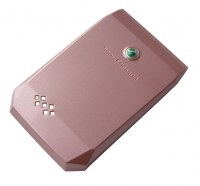 Battery cover Sony Ericsson F100i Jalou D&G - pink (original)