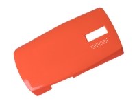 Battery cover Nokia 205 Asha Dual SIM - orange (original)