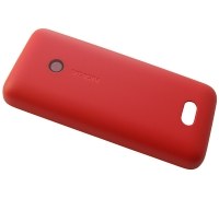 Battery cover Nokia 208 - red (original)