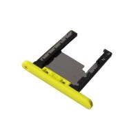 SD tray Nokia Lumia 720 - yellow (original)