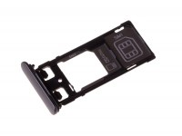 Cap tray Sony F5122 Xperia X Dual - black (original)