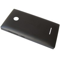 Battery cover Microsoft Lumia 435/ Lumia 435 Dual Sim - black (original)