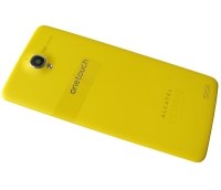 Back cover Alcatel OT 6040X/ 6040D 6040D One Touch Idol X Dual SIM - yellow (original)