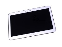 Front cover with touch screen and display the Samsung SM-T530 Galaxy Tab 4 10.1/ SM-T535 Galaxy Tab 4 10.1 LTE - white (original)