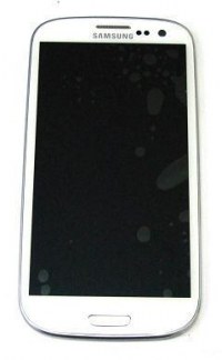 Front cover and touch-screen display Samsung GT-i9305 Galaxy S3 LTE - white (original)
