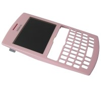 Front cover Nokia 205 Asha/ 205 Asha Dual SIM - pink (original)