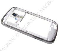 Middle cover Samsung S7580 Galaxy Trend Plus - white (original)