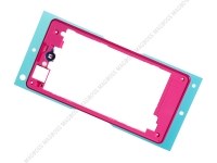 Middle cover Sony D5503 Xperia Z1 Compact - pink (original)