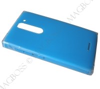 Battery cover Nokia 502 Asha - cyan (original)