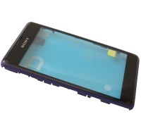 Front cover with touch screen Sony D2005/ D2004 Xperia E1/ D2105/ D2104/ D2114 Xperia E1 dual - purple (original)