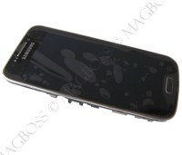 Front cover with touch screen and LCD display Samsung SM-1010 Galaxy S4 Zoom - black (original)