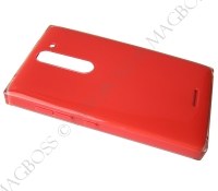 Battery cover Nokia 502 Asha - red (original)