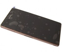Front cover with touch screen and display Sony D6603 / D6653 Xperia Z3 - copper (original)