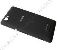 Battery cover Sony C1904/ C1905 Xperia M - black (original)