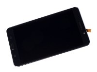 Front cover with touch screen and display the Samsung SM-T230 Galaxy Tab 4 7.0 - black (original)