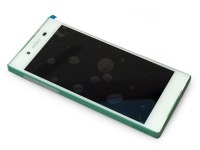 Front cover with touch screen and LCD display Sony E6633/ E6683 Xperia Z5 Dual - white (original)