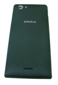 Battery cover Sony ST26i/ ST26a Xperia J - black (original)