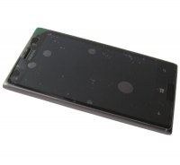 Front cover with touch screen and display Nokia Lumia 925 - grey (original)