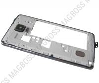 Middle cover Samsung SM-N910 Galaxy Note 4 - black (original)