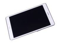 Front cover with touch screen and LCD display Samsung SM-T550 Galaxy Tab A 9.7 WiFi - white (original)