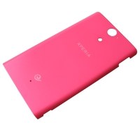 Battery cover Sony LT25c Xperia VC - pink (original)