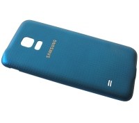 Battery cover Samsung SM-G800F Galaxy S5 mini - blue (original)