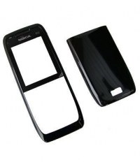 Cover (2in1) Nokia E51 SWAP - black steel (original)