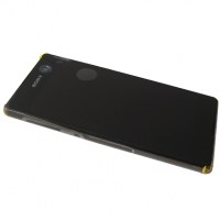 Front cover with touch screen and LCD display Sony E5603/ E5606/ E5653 Xperia M5/ E5633/ E5643/ E5663 Xperia M5 Dual SIM - black (original)