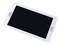 Front cover with touch screen and LCD display Samsung SM-T116 Galaxy Tab 3 7.0 Lite - white (original)