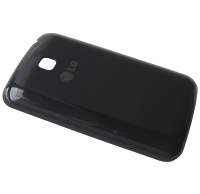 Battery cover LG E435 Optimus L3 II Dual - black (original)