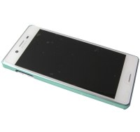 Front cover with touch screen and LCD display Sony F8131 Xperia X Performance/ F8132 Xperia X Performance Dual - white (original)