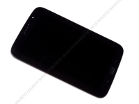 Front cover with touch screen and display the Samsung N5110 Galaxy Note 8.0 - black (original)
