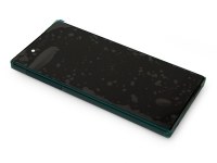 Front cover with touch screen and LCD display Sony E6633/ E6683 Xperia Z5 Dual - green (original)