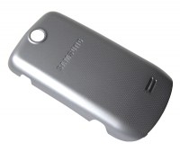 Battery cover Samsung S3370 - silver (original)