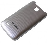 Battery cover Samsung C3520 - metalic silver (original)